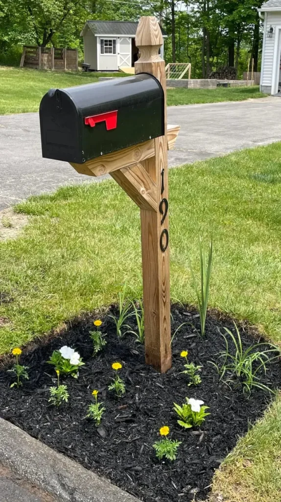 Flower Bed Ideas in Front of House 
