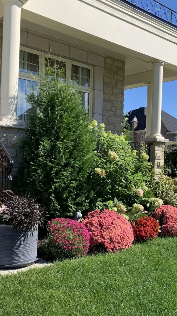 Flower Bed Ideas in Front of House
