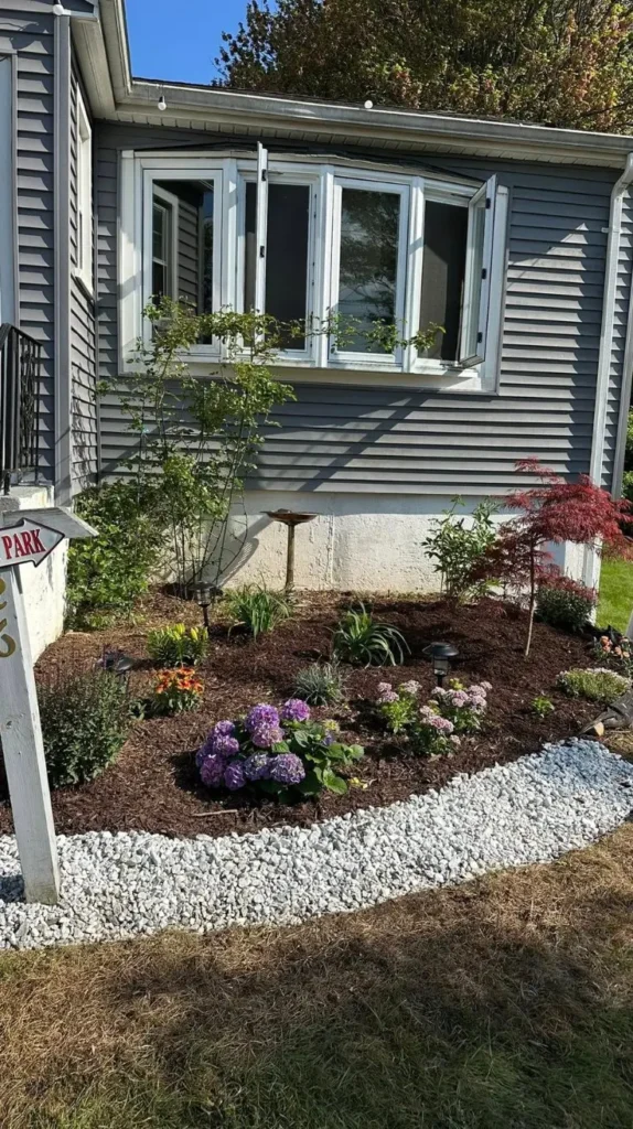 Flower Bed Ideas in Front of House