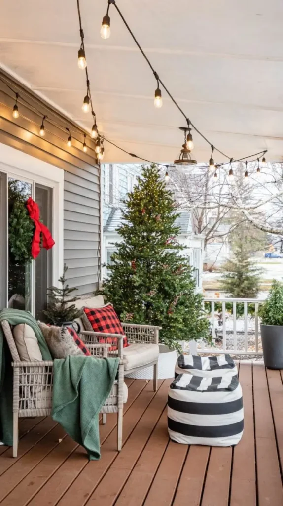 Long Front Porch Decorating Ideas 