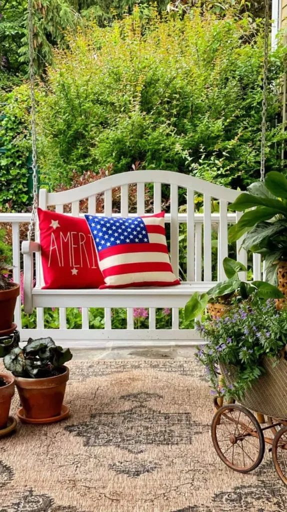 Patriotic Porch Ideas