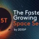 This graphic highlights which space sectors could grow the most by 2035, according to McKinsey.