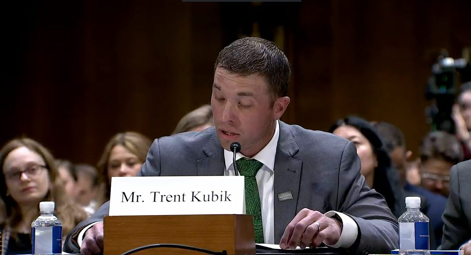 Trent Kubik, president, South Dakota Corn Growers: "Simply put, farmers need more competition in this [fertilizer] marketplace."