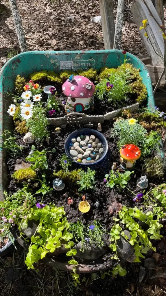 Wheelbarrow Decor Ideas That Turn Any Yard Into a Charming Outdoor Escape Wheelbarrow Decor Ideas That Turn Any Yard Into a Charming Outdoor Escape