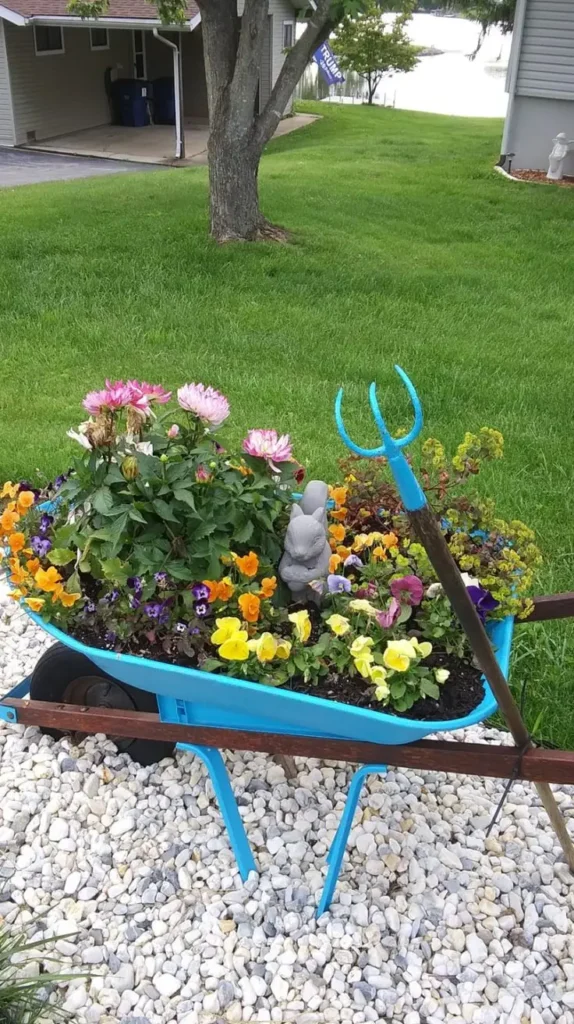 Wheelbarrow Decor Ideas Wheelbarrow Decor Ideas