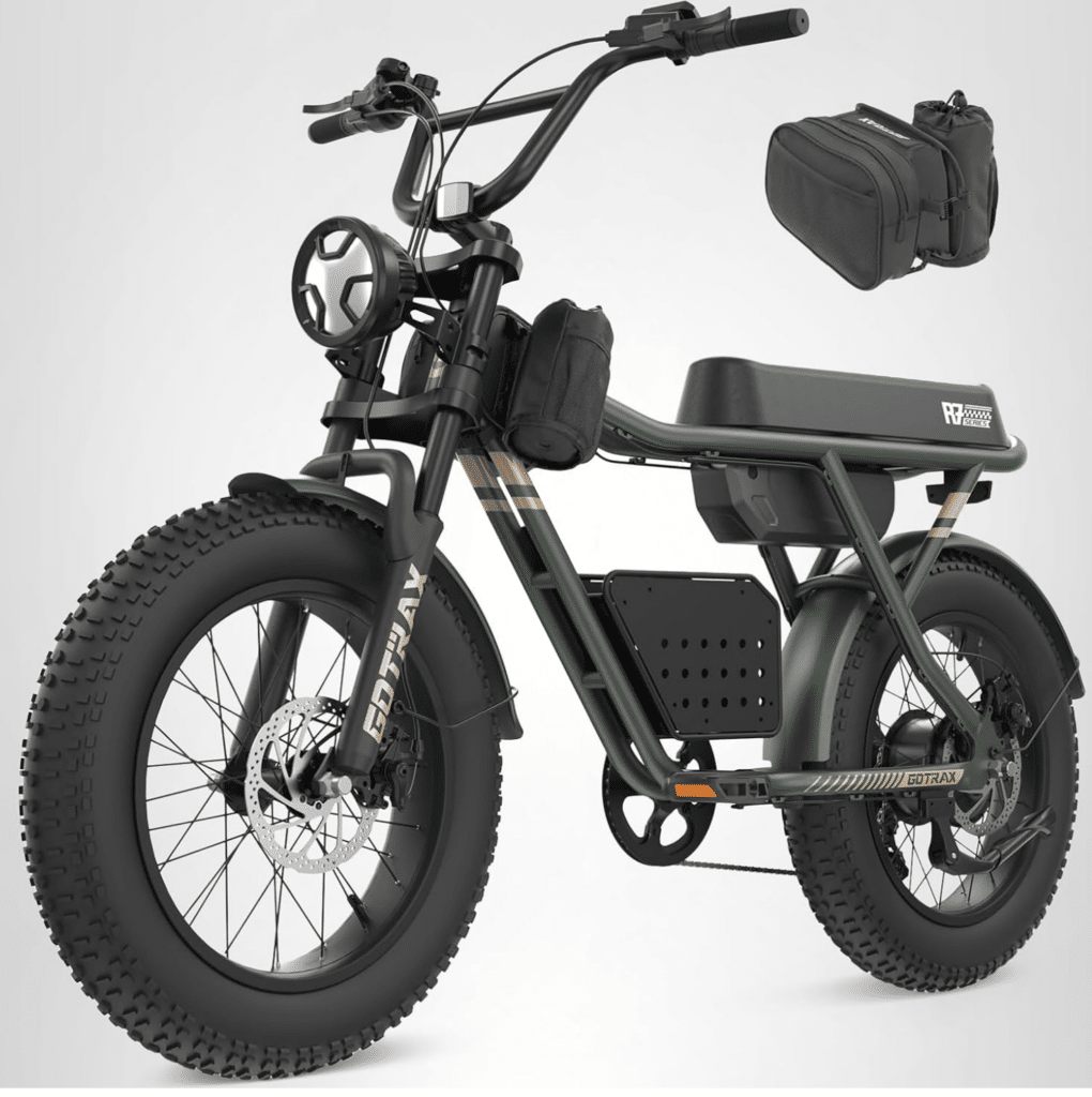 GoTrax R7 moped-style electric bike