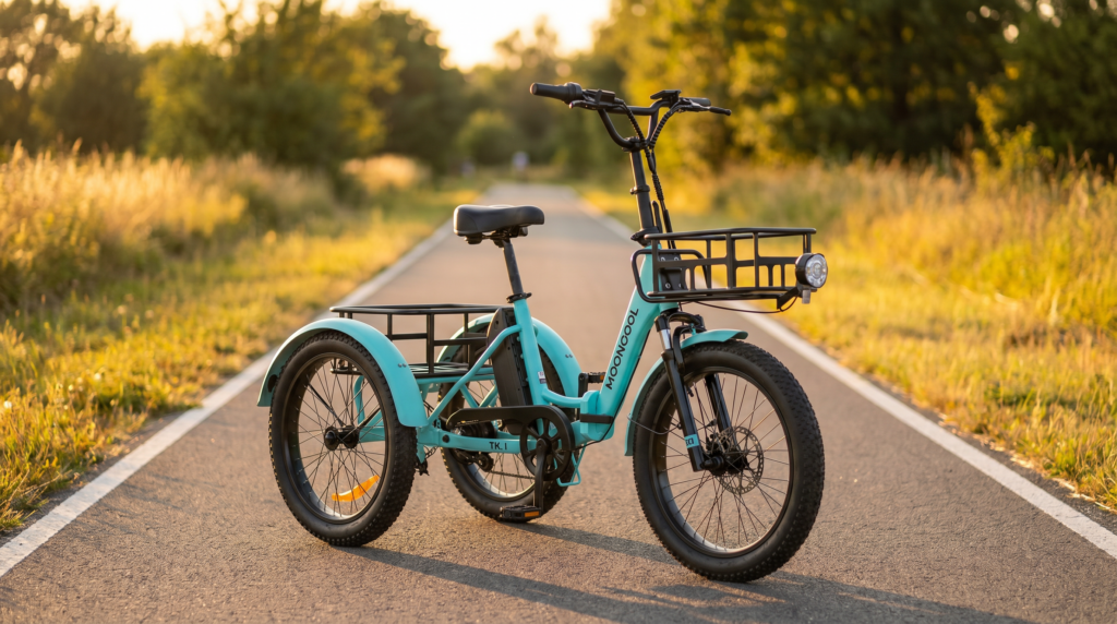 Best Electric Tricycles for Adults & Seniors (2026) 38 Mooncool TK1, our best budget electric tricycle pick