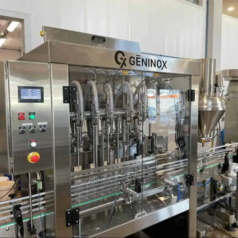 Precise Liquid Filling with Piston Machine