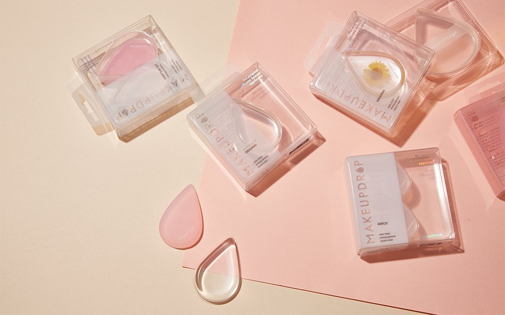 Zenpack custom transparent PET retail box designed for MakeupDrop.