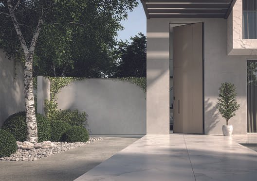 Di.Big pivot security door. Image Courtesy of Porte Blindate
