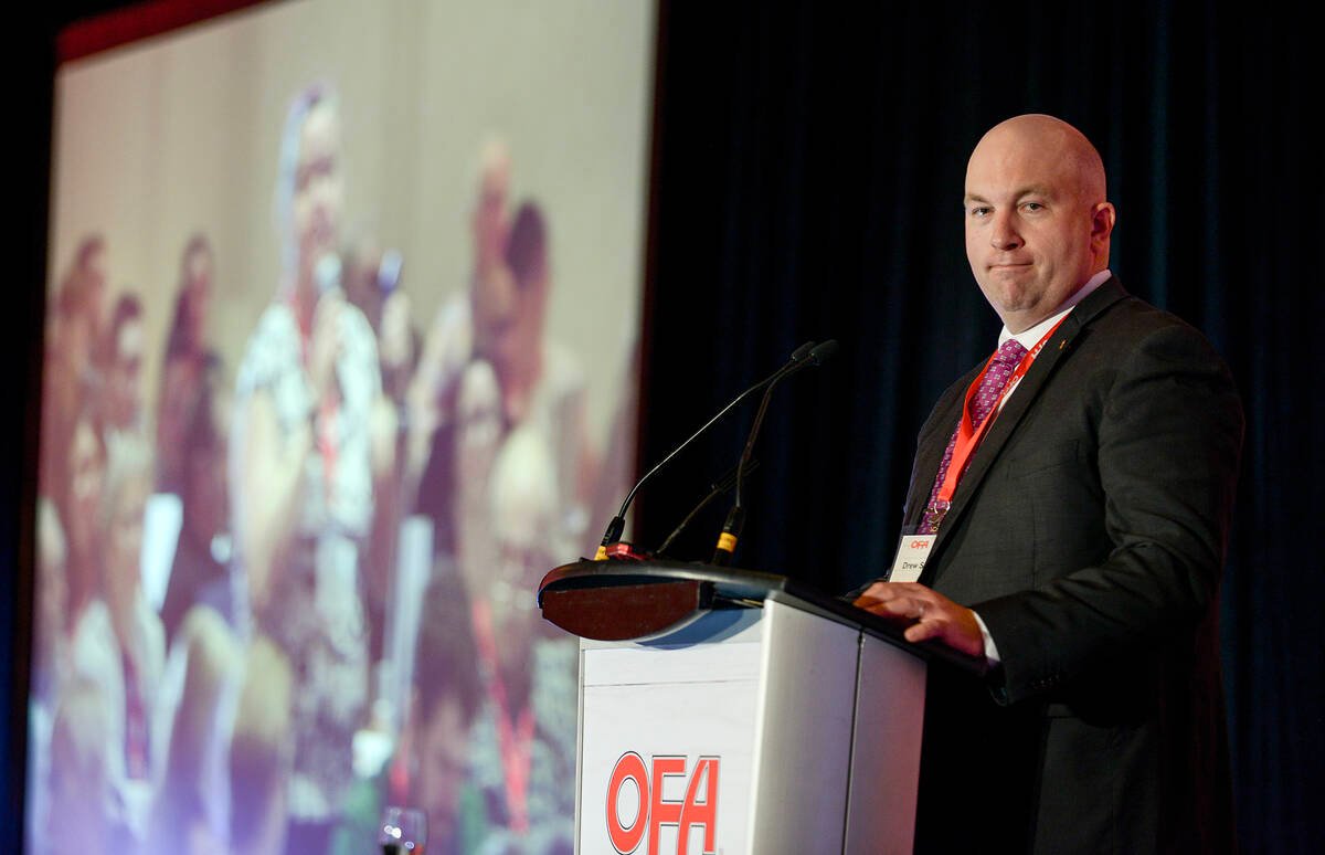 Drew Spoelstra, president of the Ontario Federation of Agriculture, is pleased that the Ontario Appeal Court upheld the Security from Trespass and Protecting Food Safety Act, acknowledging the importance of protecting Ontario farms, farm families, livestock and food production systems from risks associated with unauthorized access to farm and food processing properties. Photo: Diana Martin