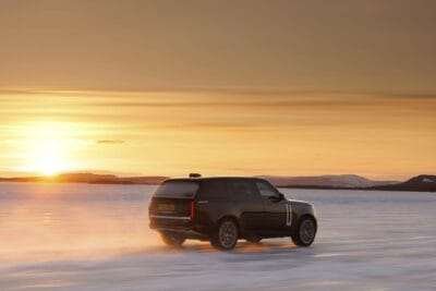 range rover electric prototype winter test 2025 5 Range rover electric prototype winter test