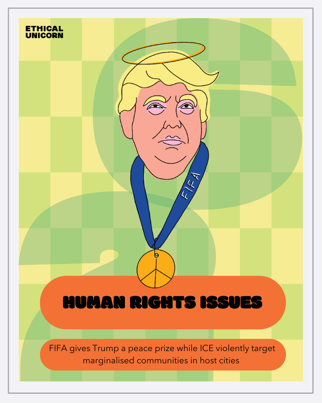 FIFA gives Trump a peace prize while ICE violently target marginalised communities in host cities
