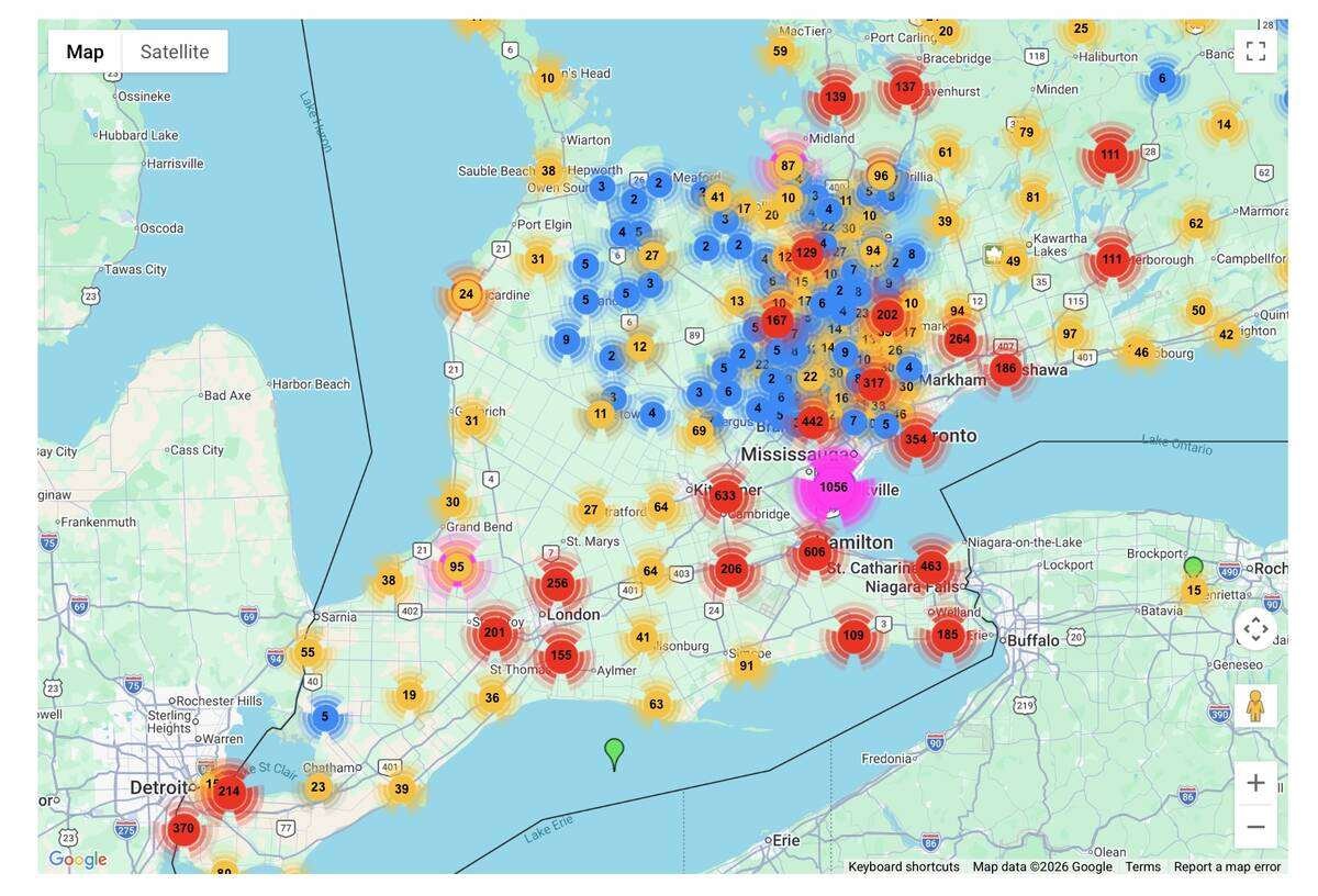 Each year thousands of cases of Lyme disease are reported across Ontario. A new website is helping researchers and the public track the spread of ticks across the province. Photo:eTick