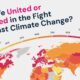 Teaser image of a heat map visualizing the percentage of people in each nation who perceive climate change as a serious threat, using data from the Lloyd's Register Foundation World Risk Poll.