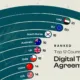 Preview of a radial bar chart showing the number of digital trade agreements by country, using data from Digital Policy Alert