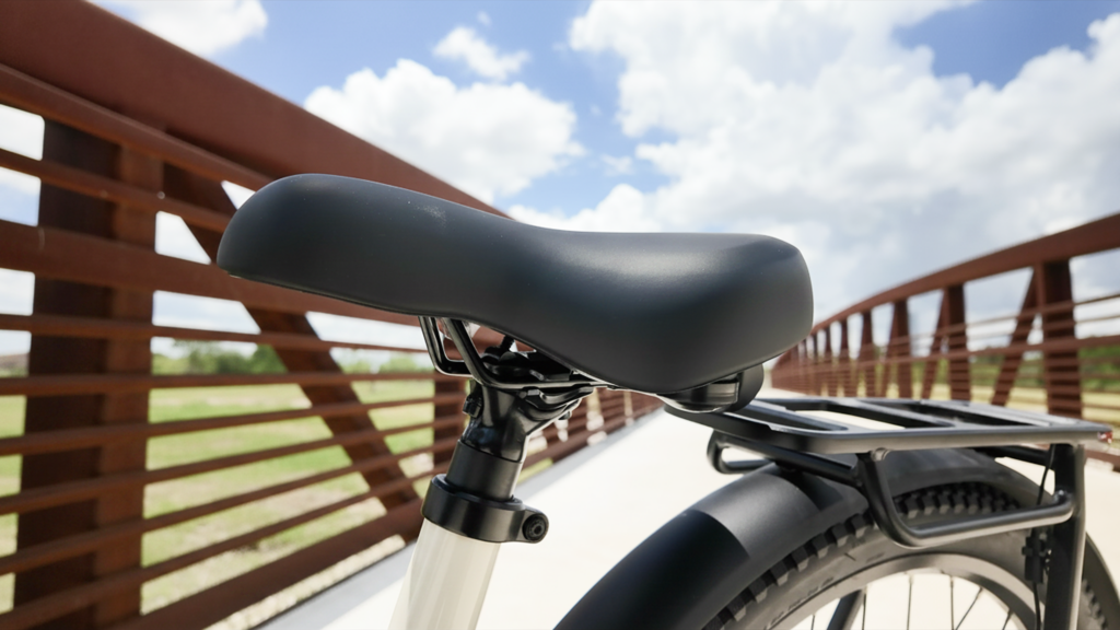 Monarc Tracer Review: A Long-Range City eBike With a 5-Year Warranty 2 Monarc Tracer urban riding position