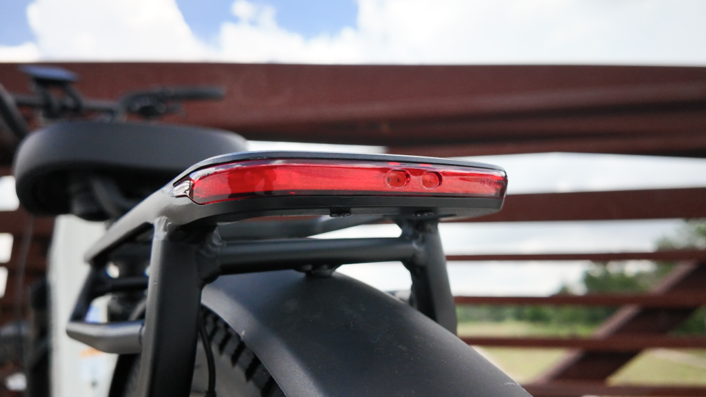 Monarc Tracer Review: A Long-Range City eBike With a 5-Year Warranty 7 Monarc Tracer integrated lights and turn signals