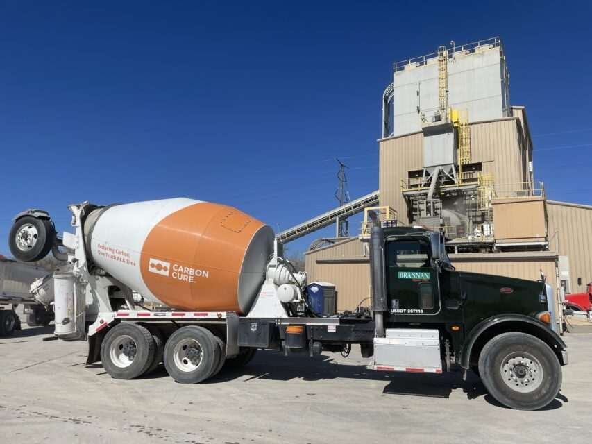 Brannan Materials Delivers CarbonCure Concrete In Colorado