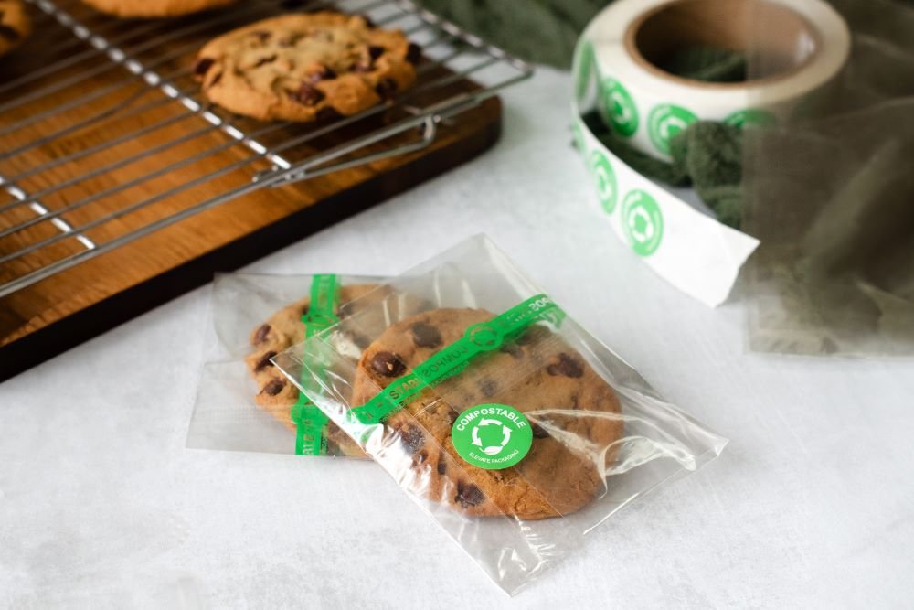 What is Cellophane Made From? Compostable Cellophane Cookie Packaging