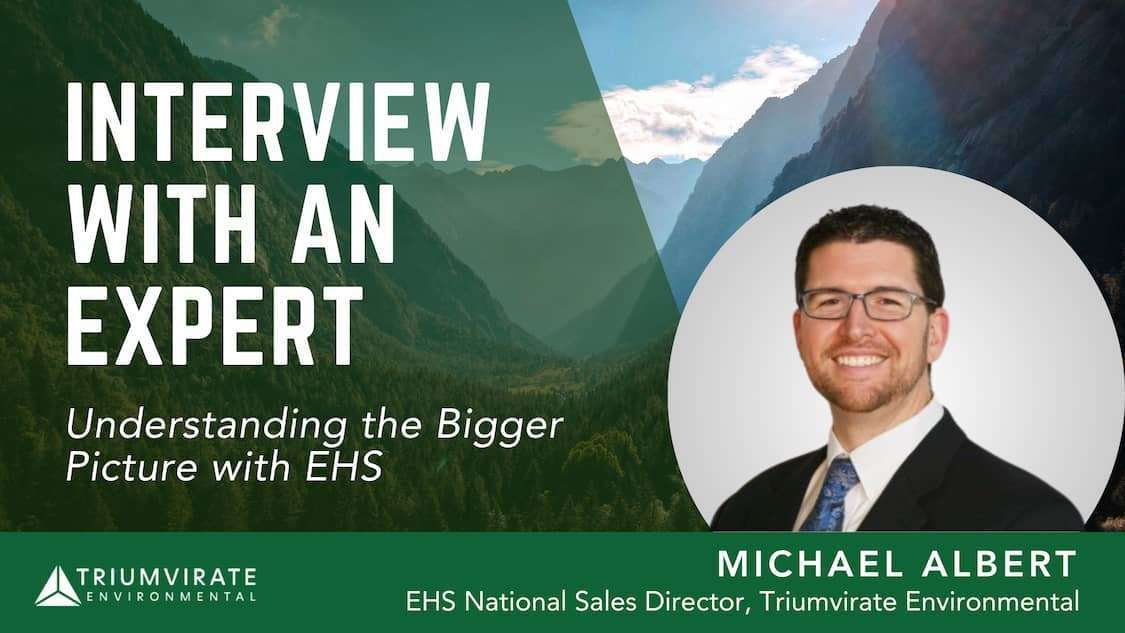 Mountains in the background with Mike Albert's headshot called out. Title to the left.