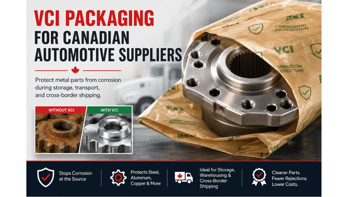 vci protection for automotive spare parts