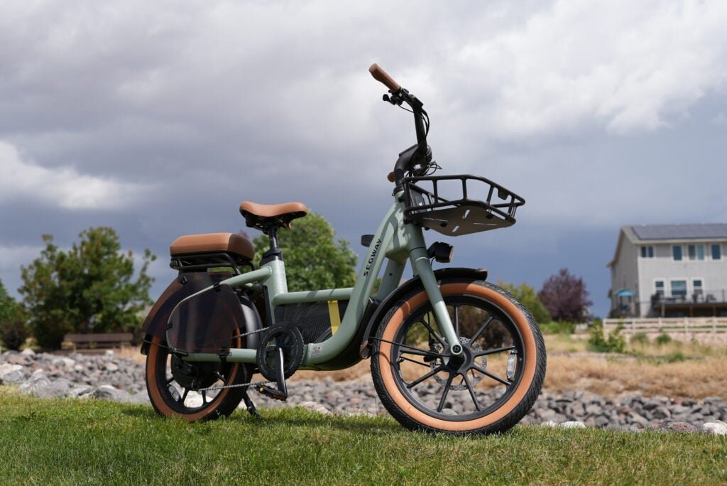 Segway MUXI parked, ready for a grocery run