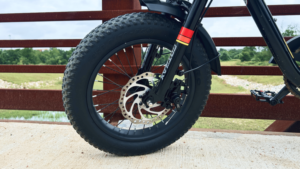 Gotrax Ranger 16 braking test from 15 mph
