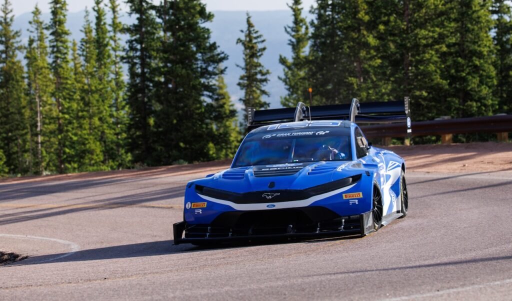 Ford Super Mustang Mace-E at the 2026 Pikes Peak hill climb
