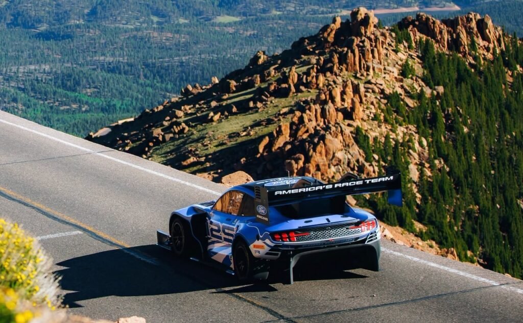 Ford Super Mustang Mace-E at the 2026 Pikes Peak hill climb