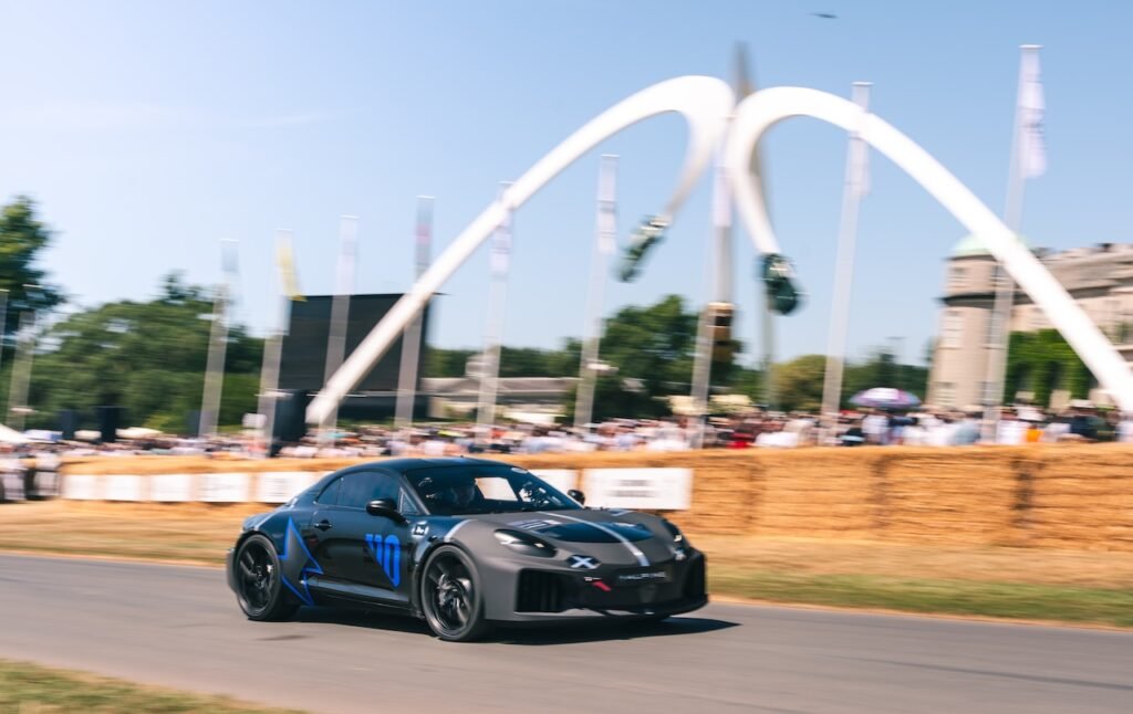 2027 Alpine A110 EV.