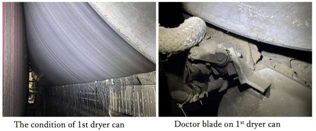 Dryer can conditions