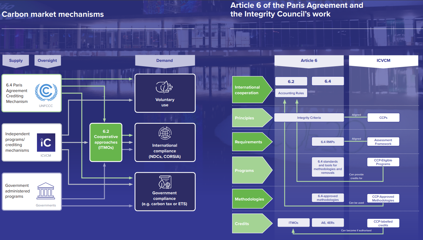 ICVCM standard in vcm and article 6