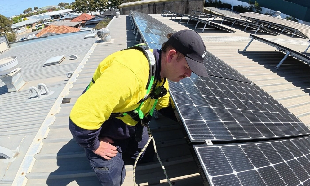 Commercial solar health check solar service guys