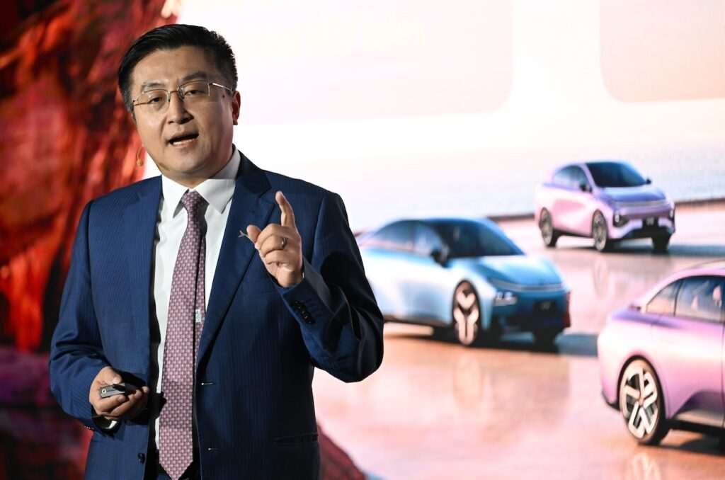 XPeng Australia relaunch: Dr Brian Gu.