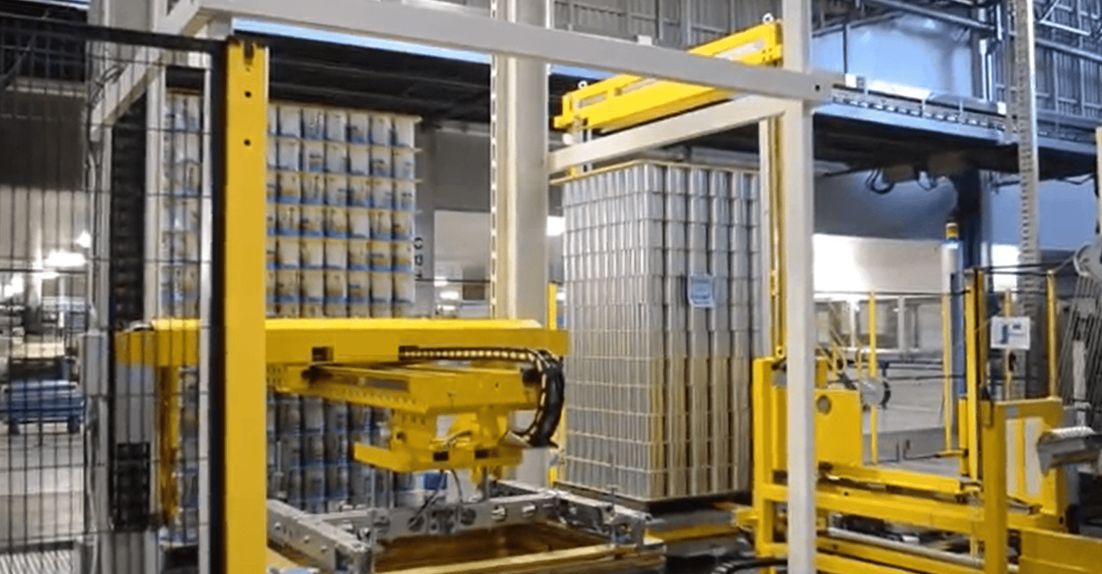 automatic pallet wrapper dairy