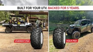Galaxy introduces flagship Hulk PSX and Everest PSX tires for UTVs and ATVs