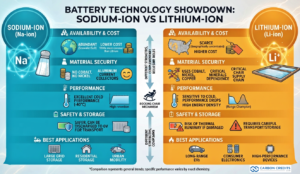 sodium battery versus lithium battery
