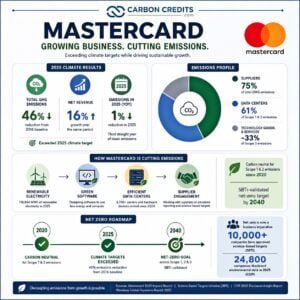 Mastercard Grew Revenue 16% While Slashing Total Emissions 46%, Here's How