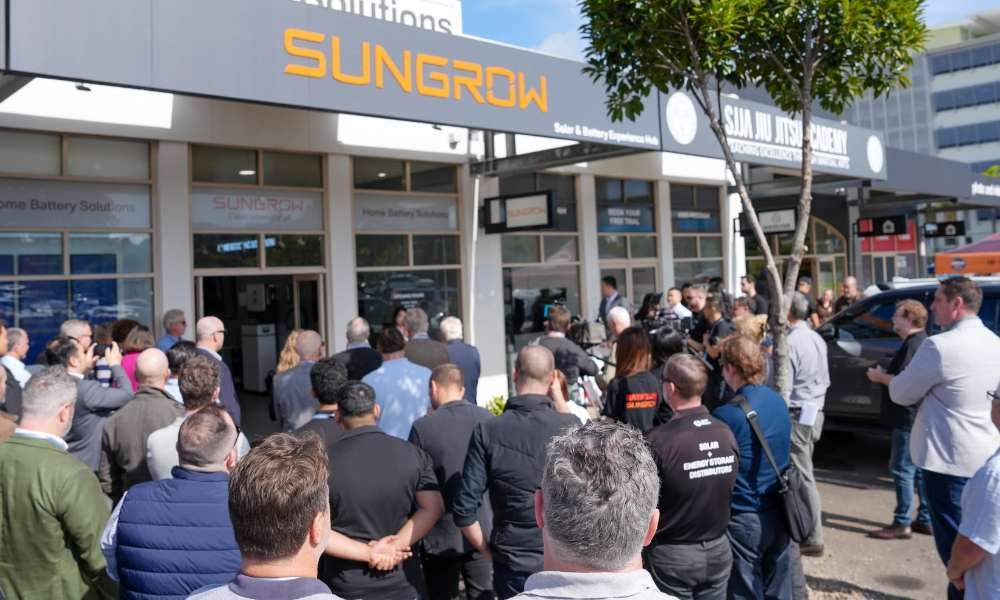 Sungrow Solar and Battery Experience Hub on the Sunshine Coast