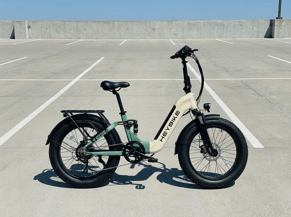 Heybike Horizon full-suspension folding electric bike