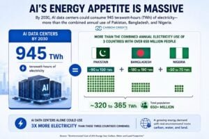 Ai energy use vs 3 nations
