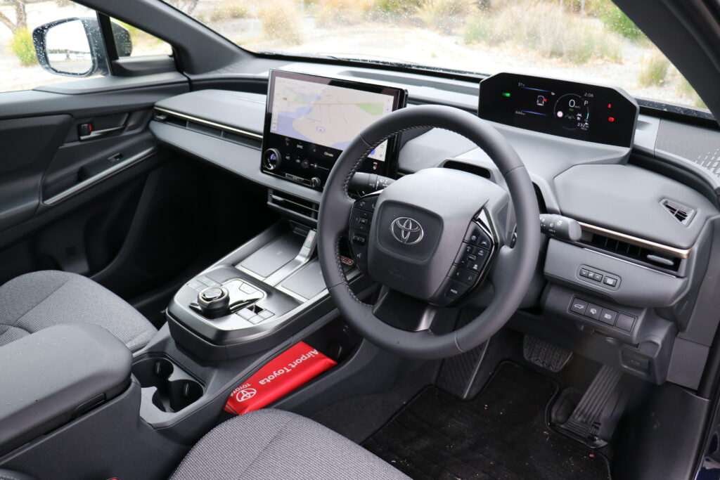 Toyota bZ4X cabin
