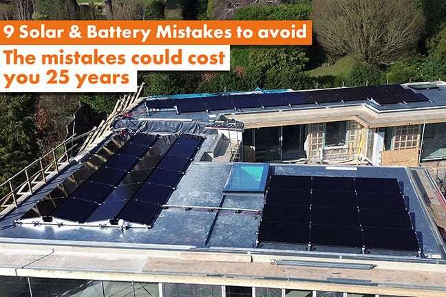 9 Mistakes to Avoid When Installing Solar and Battery