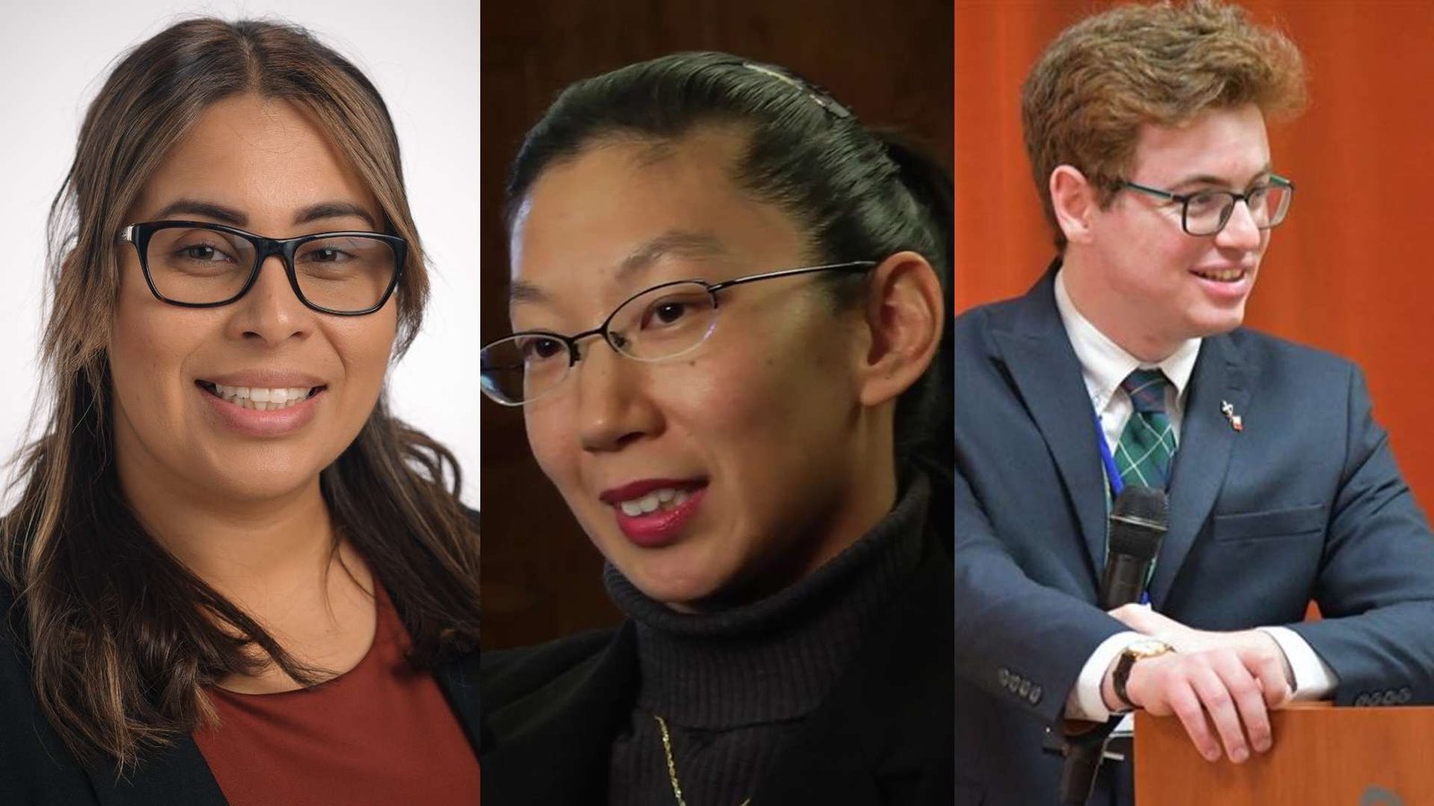 Image of the profile photos of the Ames stars of the month for August 2026. Pictured from left to right is Danielle Lopez, Jennifer Claudio, and Duncan Misfud.