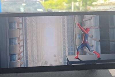 bmw spider man infotainment animation Bmw spider man infotainment animation