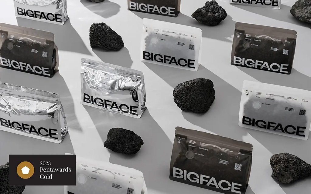 BIGFACE mirrored reflective packaging with matte anti-scuff coating, highlighting premium packaging engineering for scratch-resistant surface finishes