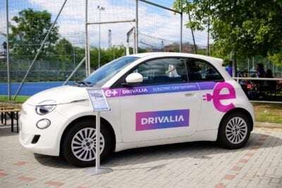 Drivalia fiat 500e carsharing