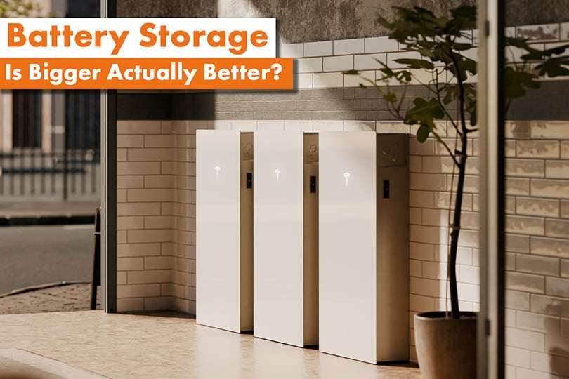 How much battery storage should you get?