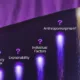 Part of a bar chart showing the top factors that build AI trust.